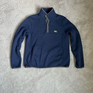 LL Bean Sweater Fleece Pullover